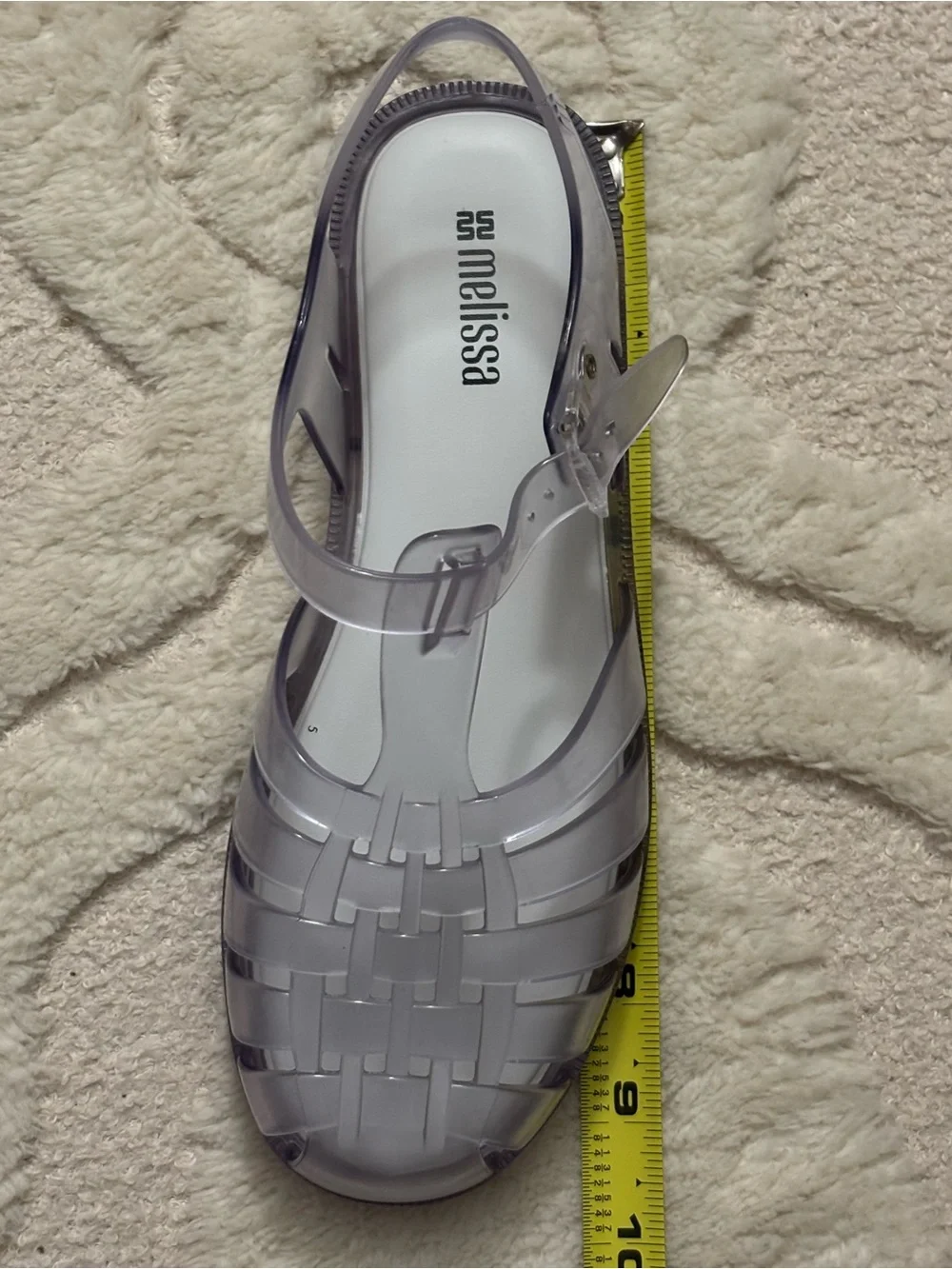 Melissa clear original jelly shoe